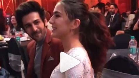 Kartik Aryan Kissing Sara Ali Khan On The Sets Of Love Aaj Kal 2 Video Goes Viral कार्तिक