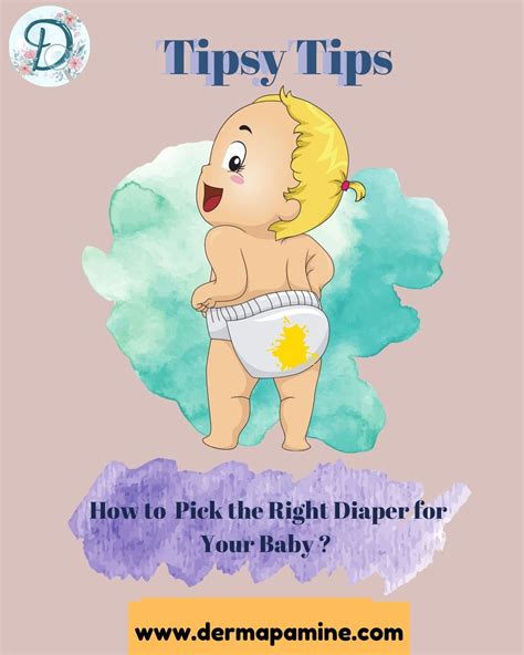 Tipsy Tips How To Pick The Right Diaper For Your Baby — Dermapamine