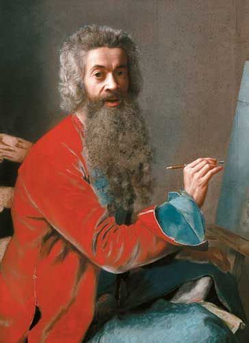 Pin em II ) A Pintura Francesa no Século XVIII : La Tour, Perroneau