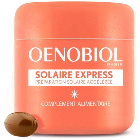 Oenobiol Solaire Express 2 X 15 Peau Soleil Vacances