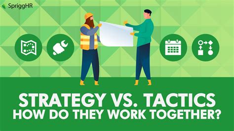 Strategy Vs Tactics How Do They Work Together Sprigghr