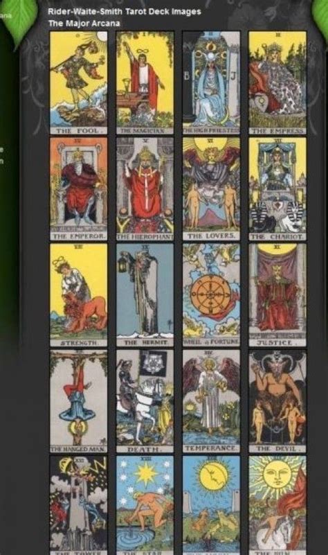 But selling a pdf of printables that people can print out at home and cut are great, too. Printable Tarot Cards | Rider waite tarot cards, Diy tarot ...