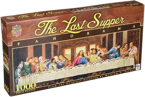 Heirloom placed at cho family shrine (1) provided item: MasterPices The Last Supper Panoramic Jigsaw Puzzle, 1000 ...