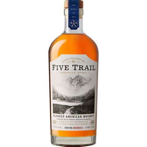 Five Trail Blended American Whiskey Price And Reviews Drizly