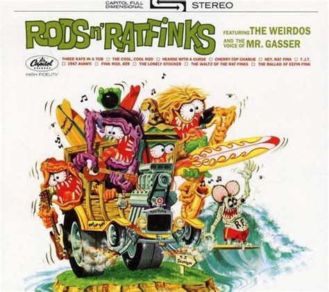 Rods N Ratfinks Mr Gasser And The Weirdos Cd Album Muziek