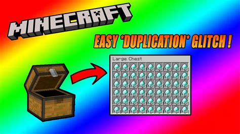 Minecraft Easy Duplication Glitch Java 1182 Youtube