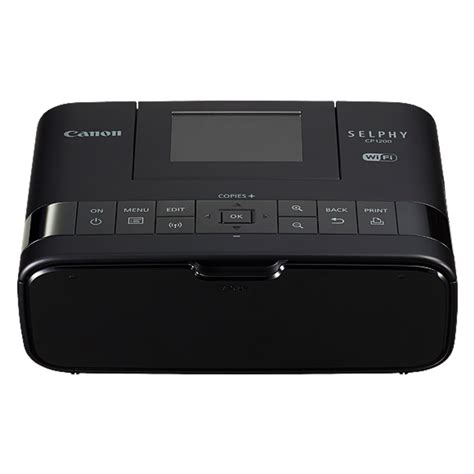 Canon Selphy Cp1200 Wireless Compact Photo Printer Black At Best Price