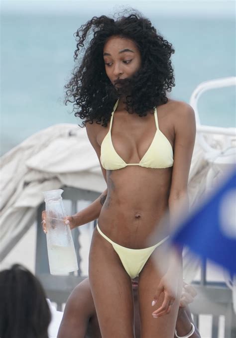 Jourdan Dunn In A Bikini At The Beach In Miami 05122019 • Celebmafia