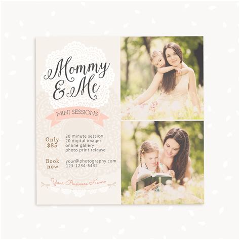 Mommy And Me Mini Sessions Template Strawberry Kit
