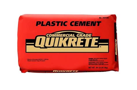 Plastic Cement 94 lb Bags