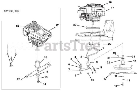 Ariens 911184 Lm 21 Sw Ariens 21 Self Propelled Walk Behind Mower