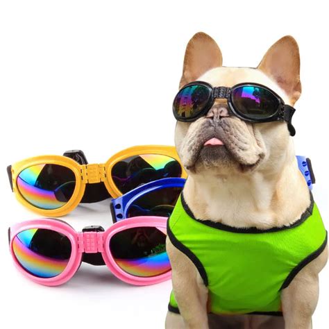 Protection Dog Goggles Uv Sunglasses Foldable Pet Dog Glasses For Doggy