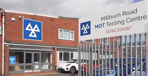 Milburn Road Mot Testing Centre Stoke On Trent
