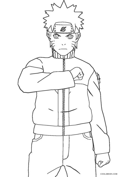 Free Printable Naruto Coloring Pages For Kids Children Sketch Kid
