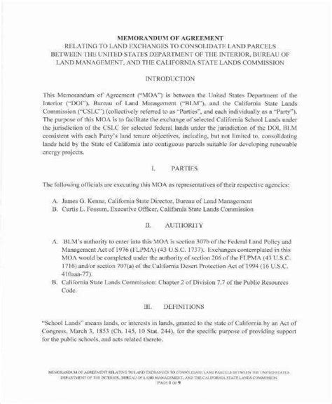About legal fee & stamp duty. 11+ Formal Memorandum of Agreement Templates - PDF | Free ...