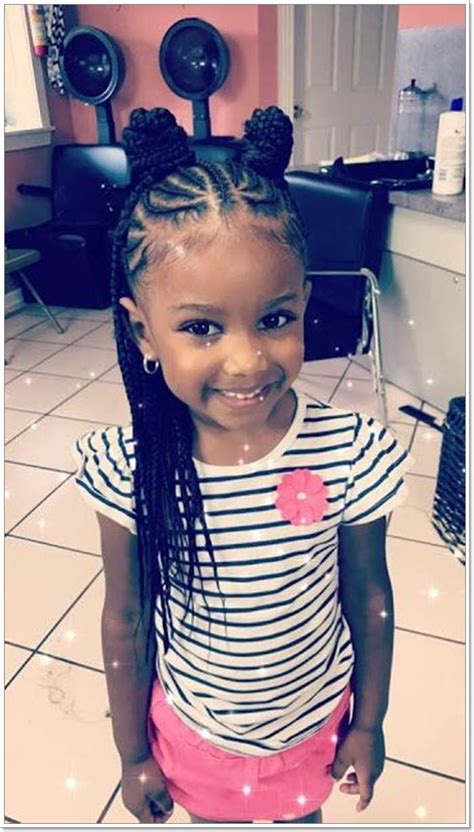 Feed in braids are the illusion of naturally long cornrows braids as if they are growing directly from the scalp. 103 Adorable Time Saving Braid Hairstyles For Kids All Ages