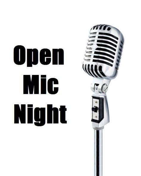 Open Mic Night The Bluebell Wood Glossop
