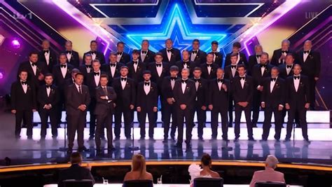 Britains Got Talent Male Choir Johns Boys Chose Brilliant Song