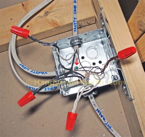 Some people have recommended using the better quality 20a boxes which are also bigger therefore easier to work with. How to Finish a Basement Bathroom - Ceiling Junction Box ...