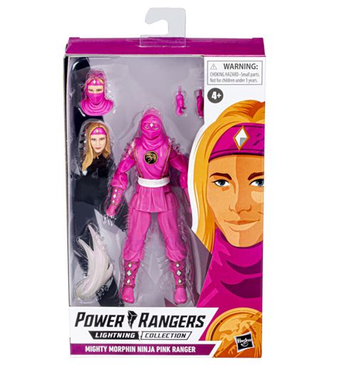 Power Rangers Lightning Collection Mighty Morphin Ninja Pink Kat