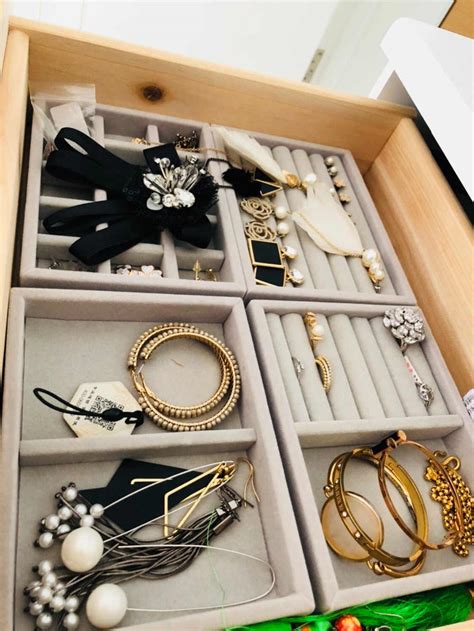 Hot Drawer Diy Rings Bracelets T Box Jewelry Storage Tray Jewellery