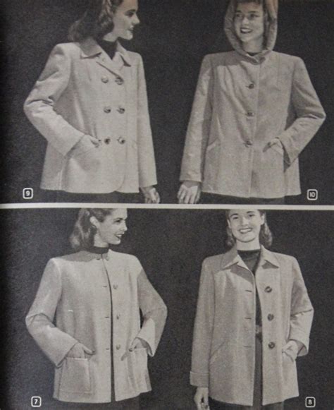 1940s Coats And Jackets Fashion History 1940s Coat 1940s Jacket Jacket