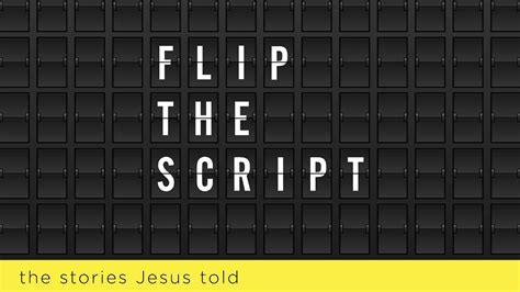 Flip The Script Week Youtube