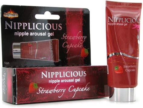 Amazon Com Hott Products Unlimited Nipplicious Strawberry Oz Tube Health Household