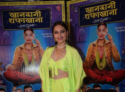 Mumbai Promotion Of Film Khandaani Shafakhana Sonakshi Badshah
