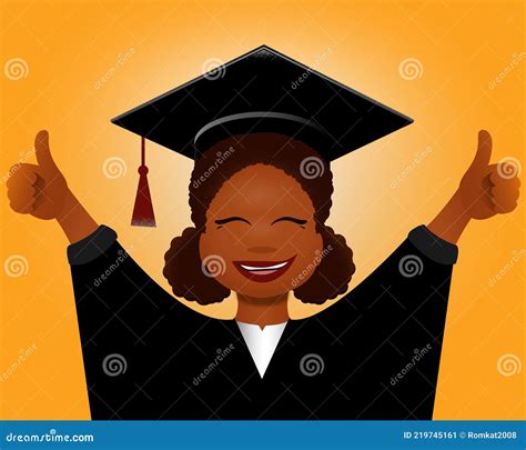 African American Graduate Stock Illustrations 339 African American