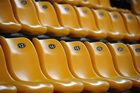 The Stadium Seats Stock Image Image Of Chairs Sport 21142311