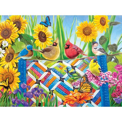 The Quilting Bee 500 Piece Jigsaw Puzzle Bits And Pieces