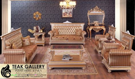 Jasa service sofa dan custom sofa. Kursi Tamu Sofa Royal Romawi | Jepara, Kursi tamu, Furniture