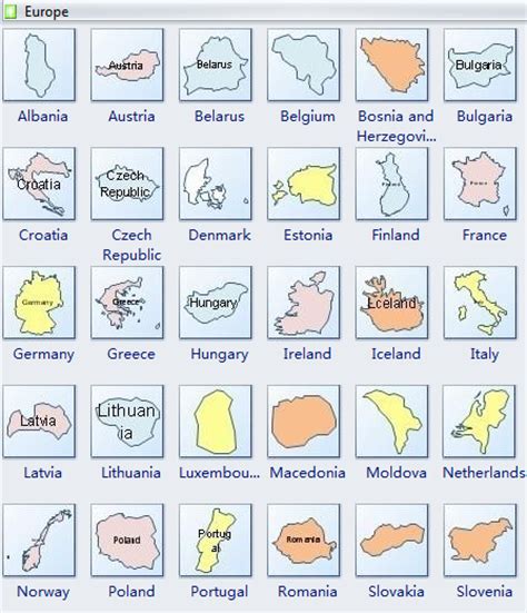 Geo Map Europe