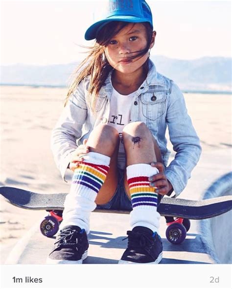 She comes from a family of skateboarders and began skateboarding when she was 3 years sky rode a motorcycle in a promotional video filmed in cambodia for the surf, skate, and. Sky Brown (b 2008) English / Japanese pro skateboarder ...