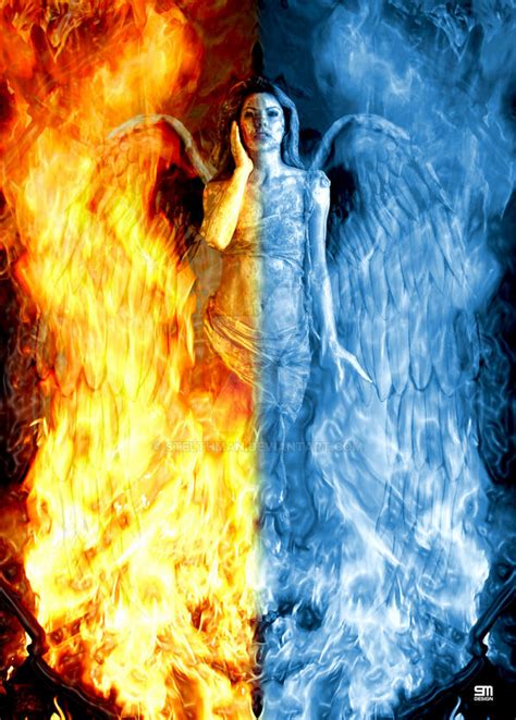 Fire And Ice By Stelthman On Deviantart