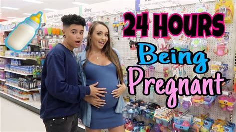 24 Hours Being Pregnant Youtube Pregnant Youtube Pregnant Youtube
