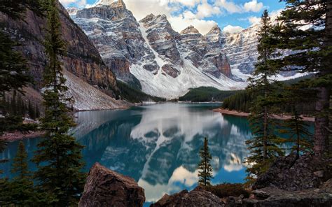 Moraine Lake Full Hd Wallpaper And Background Image 2560x1600 Id592841