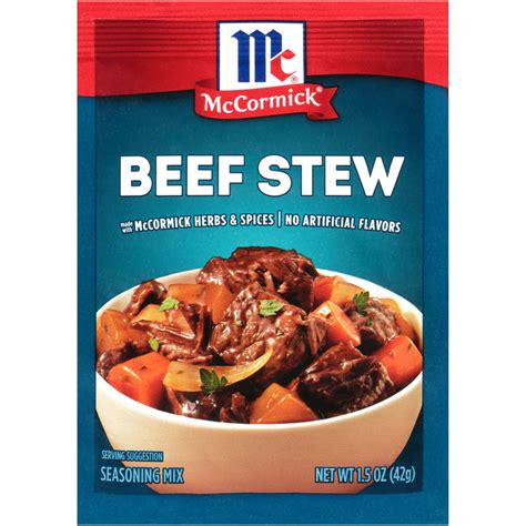 Mccormick Classic Beef Stew Seasoning Mix Packet 15 Oz