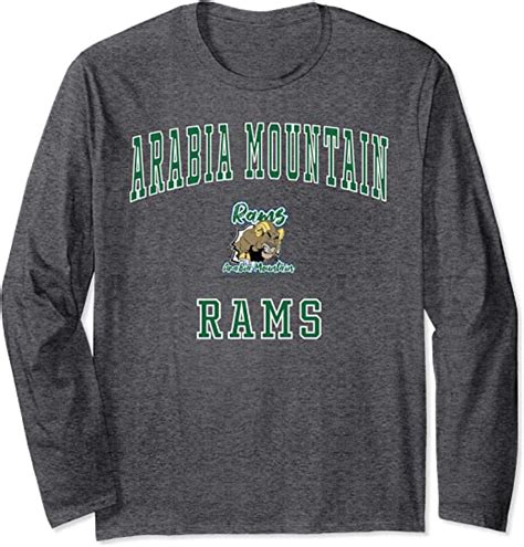 Arabia Mountain High School Rams Long Sleeve T Shirt