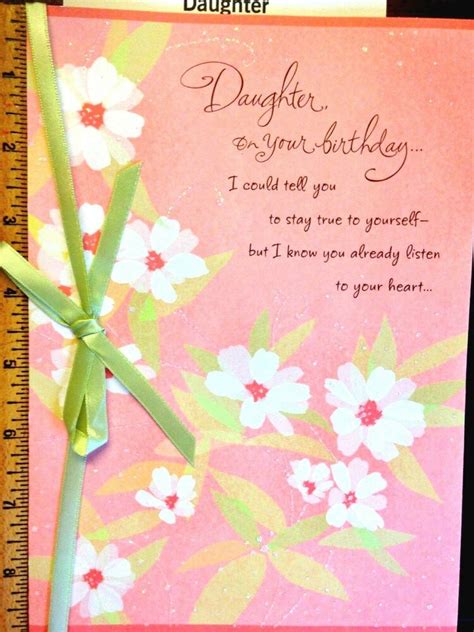 Happy birthday my darling daughter. 4 DAUGHTER XL BIRTHDAY Card Beautiful HAPPY BIRTHDAY to MY DAUGHTER HALLMARK | eBay