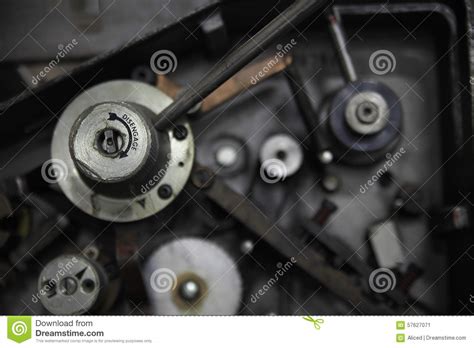 Machine Part Closeup Stock Image Image Of Mechanism 57627071