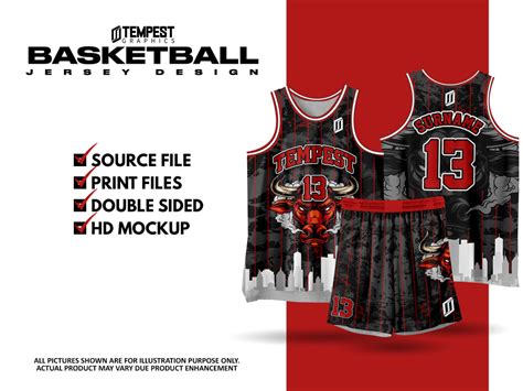 Full Sublimated Basketball Jersey Design Upwork