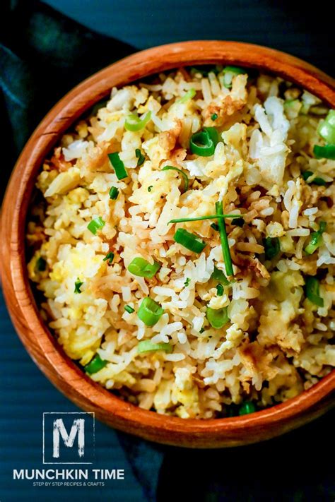 3 to 4 thin scallions, whites reduce the heat and simmer, covered, for 18 minutes. Easy Fried Rice Recipe with Eggs and Green Onion | Green ...
