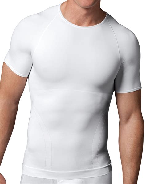 Spanx Spanx New White Mens Size Xl Short Sleeve Compression Tee T