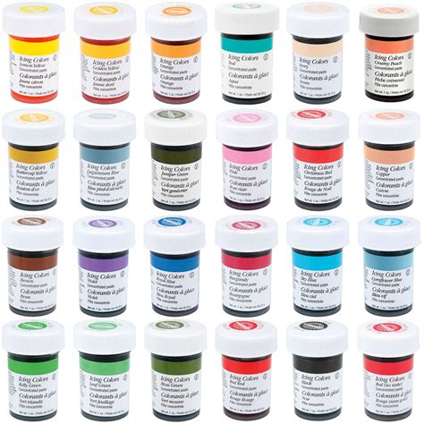 Buy wiltonmaster 24 icing color 1-ounce set online at desertcartuae