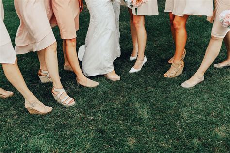 Bridesmaid Shoes For Outdoor Wedding Abc Wedding