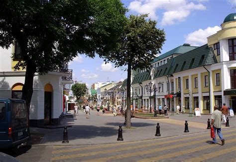 Brest Brest Litovskbelarus Dzerzhynsky Street