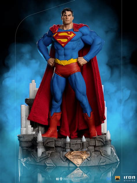 Iron Studios Announces Superman Unleashed Deluxe 110 Art Scale Statue