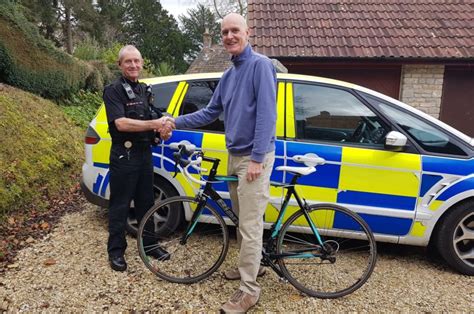 Police Praised By Cyclist As Stolen Bicycle Is Returned By Officers